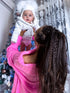 Children's padded jacket - light gray